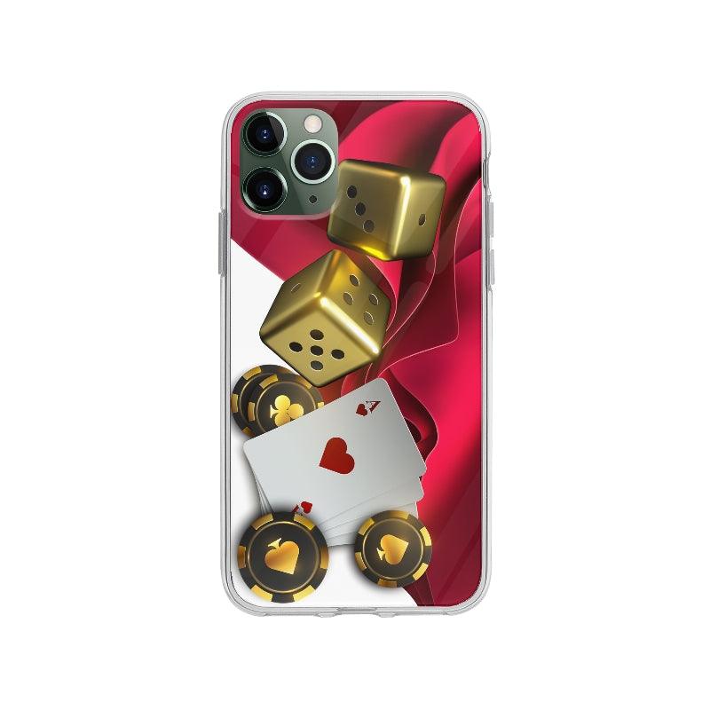 Coque As Poker pour iPhone 11 Pro Max - Coque Wiqeo 10€-15€, Emmanuel P, Illustration, iPhone 11 Pro Max Wiqeo, Déstockeur de Coques Pour iPhone