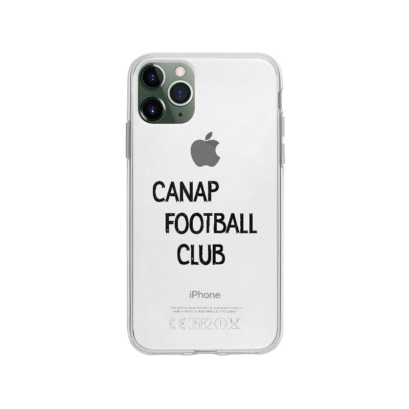 Coque Canap Football Club pour iPhone 11 Pro Max - Coque Wiqeo 10€-15€, Drôle, Expression, Français, Georges K, iPhone 11 Pro Max Wiqeo, Déstockeur de Coques Pour iPhone