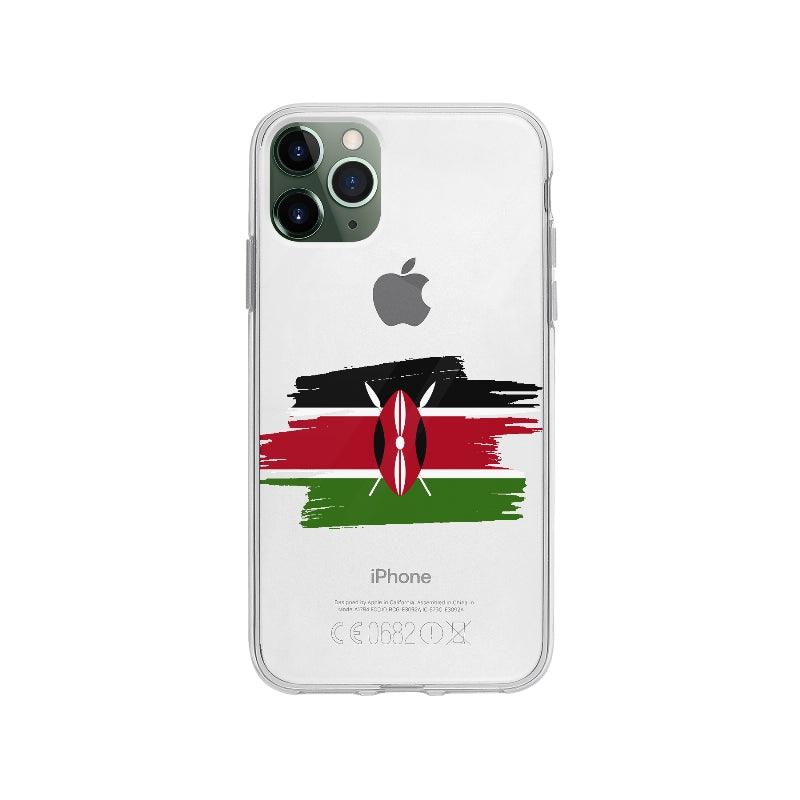 Coque Kenya pour iPhone 11 Pro Max - Coque Wiqeo 10€-15€, Drapeau, iPhone 11 Pro Max, Kenya, Pays, Rachel B Wiqeo, Déstockeur de Coques Pour iPhone