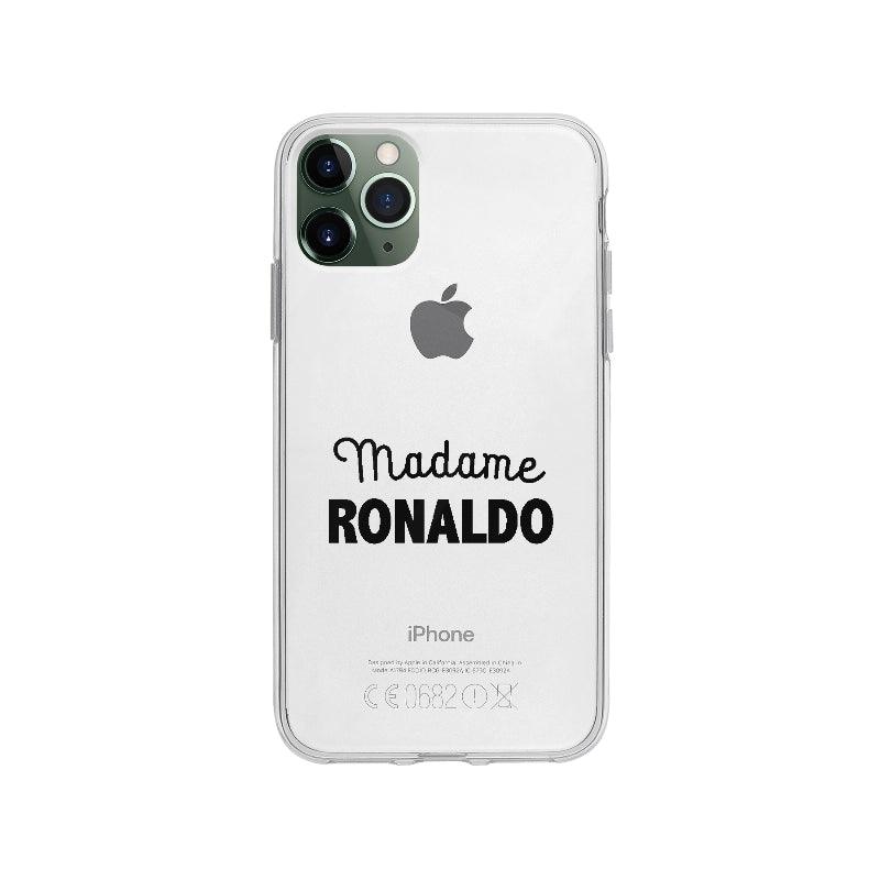 Coque Madame Ronaldo pour iPhone 11 Pro Max - Coque Wiqeo 10€-15€, Amour, Expression, Fierté, Football, Français, iPhone 11 Pro Max, Rachel B, Tempérament Wiqeo, Déstockeur de Coques Pour iPhone