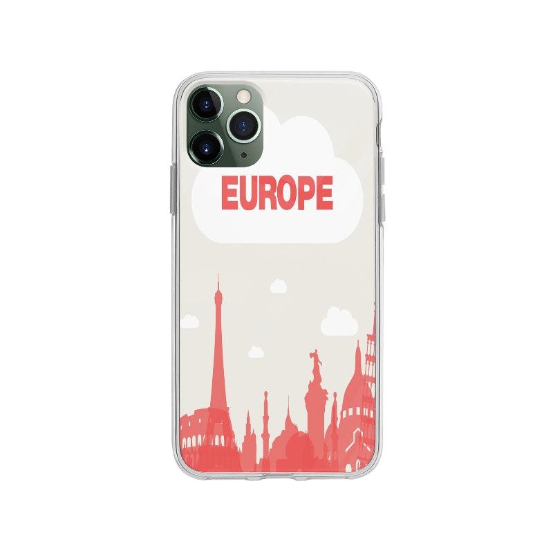 Coque Monuments Europe pour iPhone 11 Pro Max - Coque Wiqeo 10€-15€, Fabrice M, Illustration, iPhone 11 Pro Max, Voyage Wiqeo, Déstockeur de Coques Pour iPhone