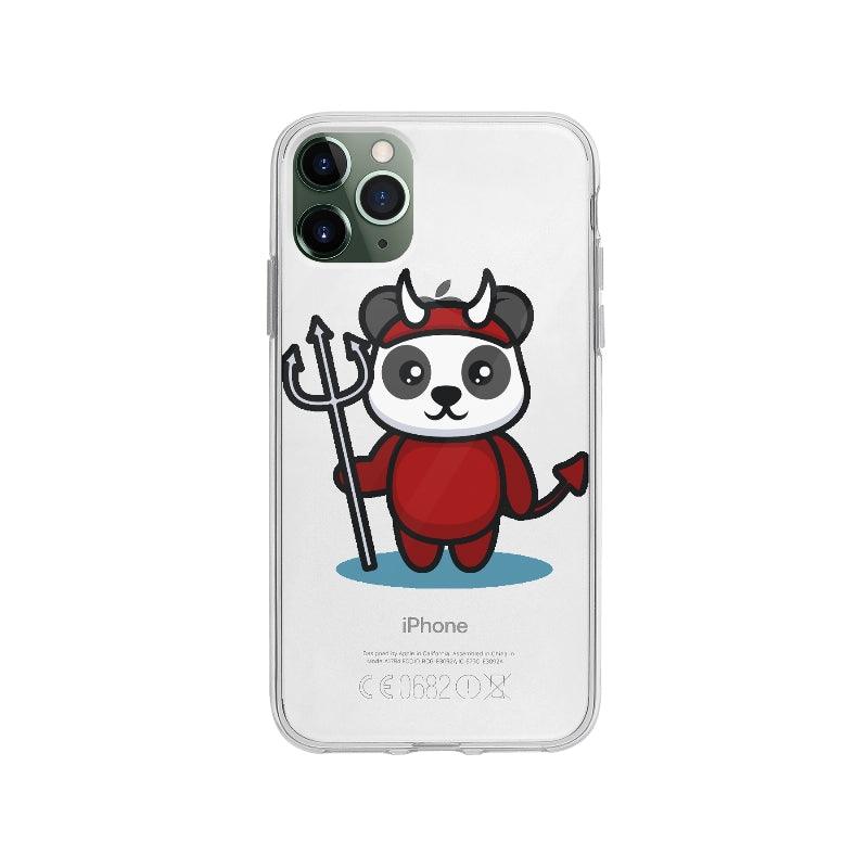 Coque Panda Déguisé En Diable pour iPhone 11 Pro Max - Coque Wiqeo 10€-15€, Déguisé, Gautier N, Halloween, iPhone 11 Pro Max, Panda Wiqeo, Déstockeur de Coques Pour iPhone