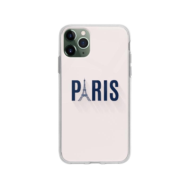 Coque Paris Tour Eiffel pour iPhone 11 Pro Max - Coque Wiqeo 10€-15€, Illustration, iPhone 11 Pro Max, Oriane G, Texte, Voyage Wiqeo, Déstockeur de Coques Pour iPhone