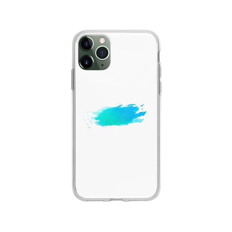 Coque Peinture Bleue pour iPhone 11 Pro Max - Coque Wiqeo 10€-15€, Abstrait, iPhone 11 Pro Max, Nadine P Wiqeo, Déstockeur de Coques Pour iPhone