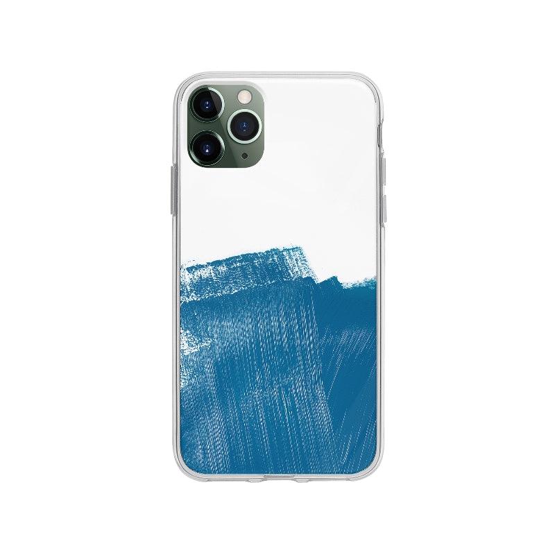 Coque Peinture Bleue Marine pour iPhone 11 Pro Max - Coque Wiqeo 10€-15€, Abstrait, Anais G, iPhone 11 Pro Max Wiqeo, Déstockeur de Coques Pour iPhone