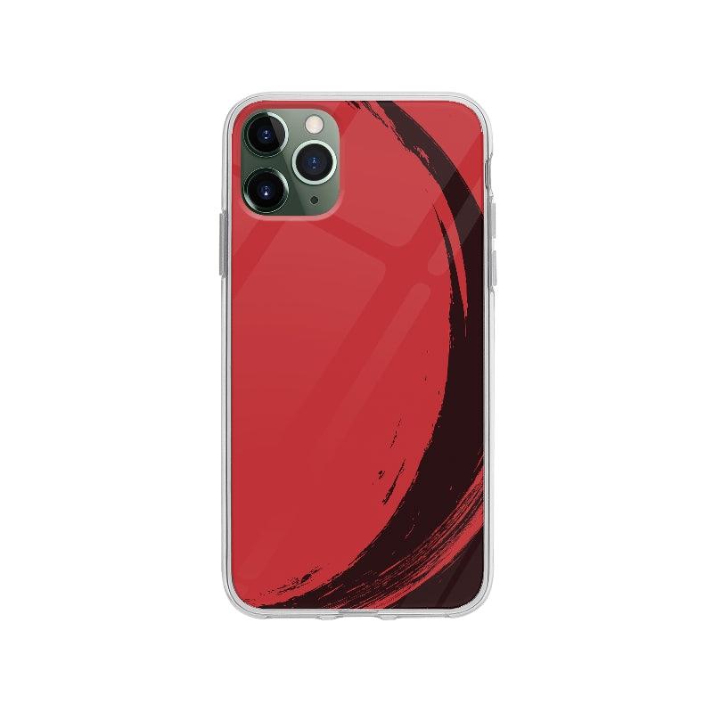 Coque Peinture Rouge pour iPhone 11 Pro Max - Coque Wiqeo 10€-15€, Abstrait, Adele C, iPhone 11 Pro Max Wiqeo, Déstockeur de Coques Pour iPhone