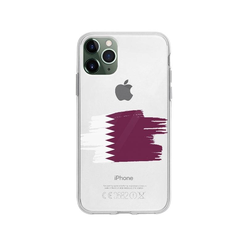 Coque Qatar pour iPhone 11 Pro Max - Coque Wiqeo 10€-15€, Drapeau, iPhone 11 Pro Max, Pays, Qatar, Sylvie A Wiqeo, Déstockeur de Coques Pour iPhone