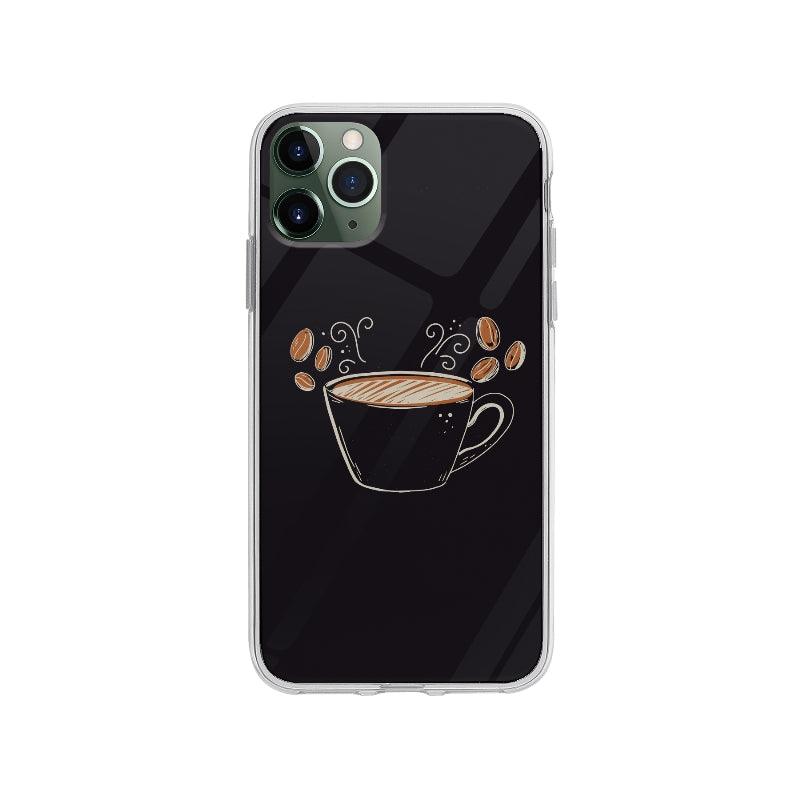 Coque Tasse De Café Dessinée pour iPhone 11 Pro Max - Coque Wiqeo 10€-15€, Gabriel N, Illustration, iPhone 11 Pro Max Wiqeo, Déstockeur de Coques Pour iPhone