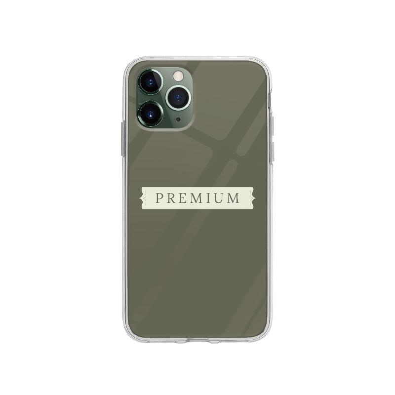 Coque Badge Premium pour iPhone 11 Pro - Coque Wiqeo 10€-15€, Eve M, Géométrie, iPhone 11 Pro, Texte Wiqeo, Déstockeur de Coques Pour iPhone