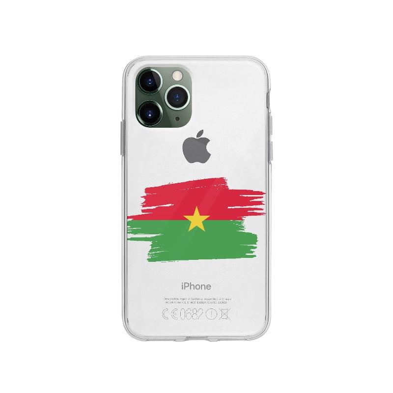 Coque Burkina Faso pour iPhone 11 Pro - Coque Wiqeo 10€-15€, Burkina, Drapeau, Faso, iPhone 11 Pro, Iris D, Pays Wiqeo, Déstockeur de Coques Pour iPhone