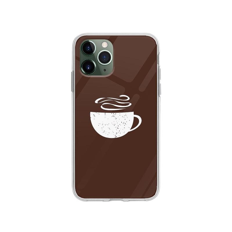 Coque Café Chaud pour iPhone 11 Pro - Coque Wiqeo 10€-15€, Fabien R, Illustration, iPhone 11 Pro, Nourriture Wiqeo, Déstockeur de Coques Pour iPhone