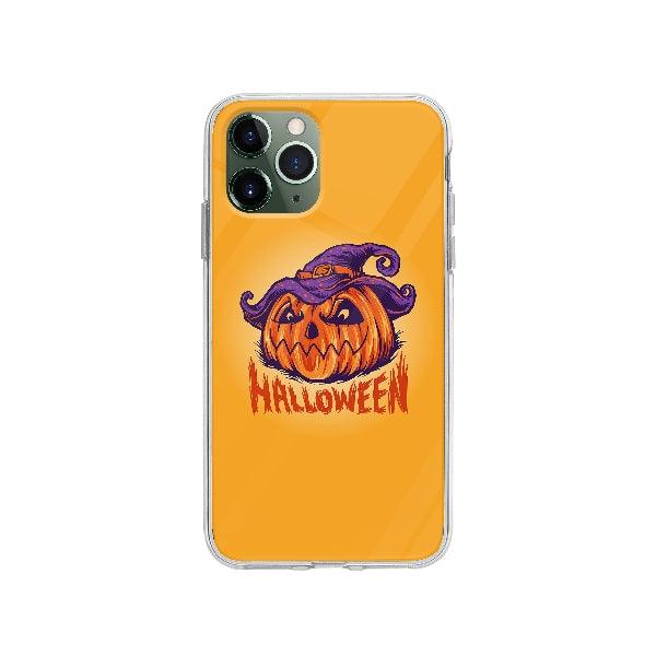 Coque Citrouille Halloween pour iPhone 11 Pro - Coque Wiqeo 10€-15€, Illustration, iPhone 11 Pro, Nadine P Wiqeo, Déstockeur de Coques Pour iPhone