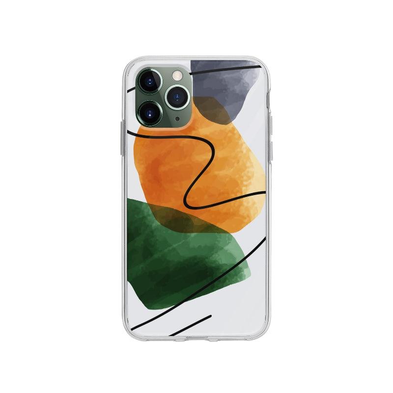 Coque Griboullis Coloré pour iPhone 11 Pro - Coque Wiqeo 10€-15€, Abstrait, Georges K, iPhone 11 Pro Wiqeo, Déstockeur de Coques Pour iPhone