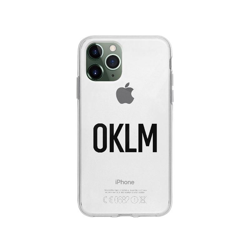 Coque Oklm Au Calme pour iPhone 11 Pro - Coque Wiqeo 10€-15€, Cyprien R, Expression, Français, iPhone 11 Pro, Tempérament Wiqeo, Déstockeur de Coques Pour iPhone