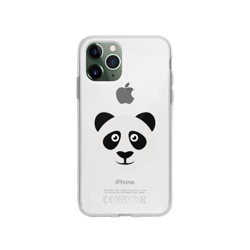 Coque Panda pour iPhone 11 Pro - Coque Wiqeo 10€-15€, Adele C, Animal, iPhone 11 Pro, Mignon, Panda, Portrait Wiqeo, Déstockeur de Coques Pour iPhone