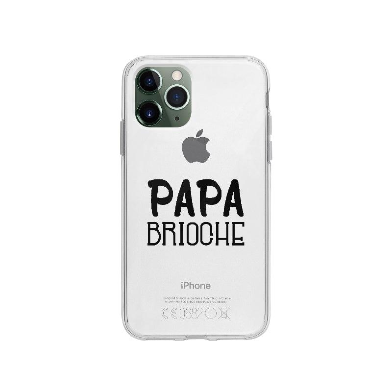 Coque Papa Brioche pour iPhone 11 Pro - Coque Wiqeo 10€-15€, Amour, Expression, Fierté, Français, Gautier N, iPhone 11 Pro, Tempérament Wiqeo, Déstockeur de Coques Pour iPhone