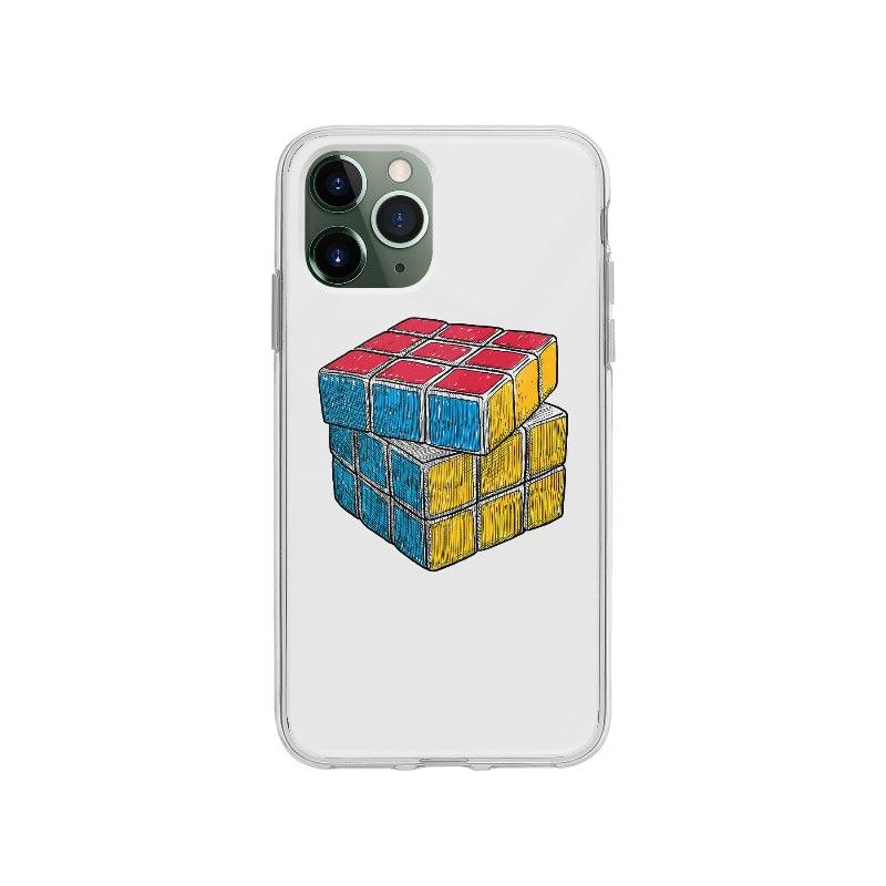 Coque Rubik's Cube pour iPhone 11 Pro - Coque Wiqeo 10€-15€, Illustration, iPhone 11 Pro, Lydie T Wiqeo, Déstockeur de Coques Pour iPhone