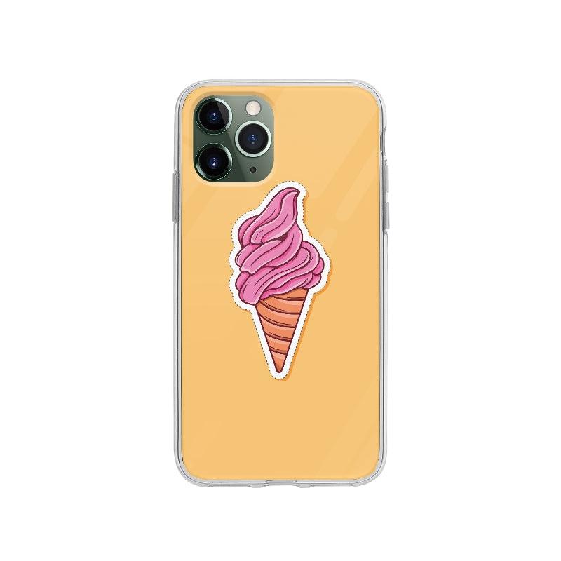 Coque Sticker Crème Glacée pour iPhone 11 Pro - Coque Wiqeo 10€-15€, Claudine M, Illustration, iPhone 11 Pro, Nourriture Wiqeo, Déstockeur de Coques Pour iPhone