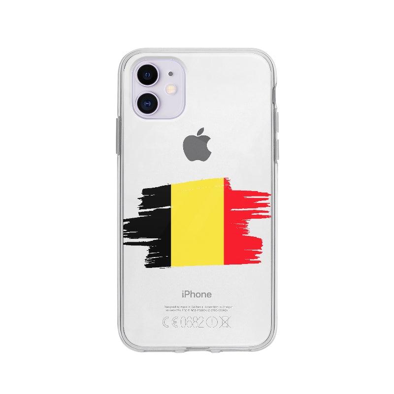 Coque Belgique pour iPhone 11 - Coque Wiqeo 10€-15€, Belgique, Drapeau, Hector P, iPhone 11, Pays Wiqeo, Déstockeur de Coques Pour iPhone