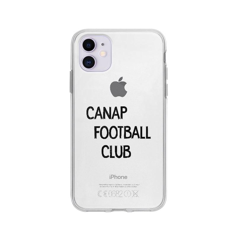 Coque Canap Football Club pour iPhone 11 - Coque Wiqeo 10€-15€, Drôle, Expression, Français, Georges K, iPhone 11 Wiqeo, Déstockeur de Coques Pour iPhone