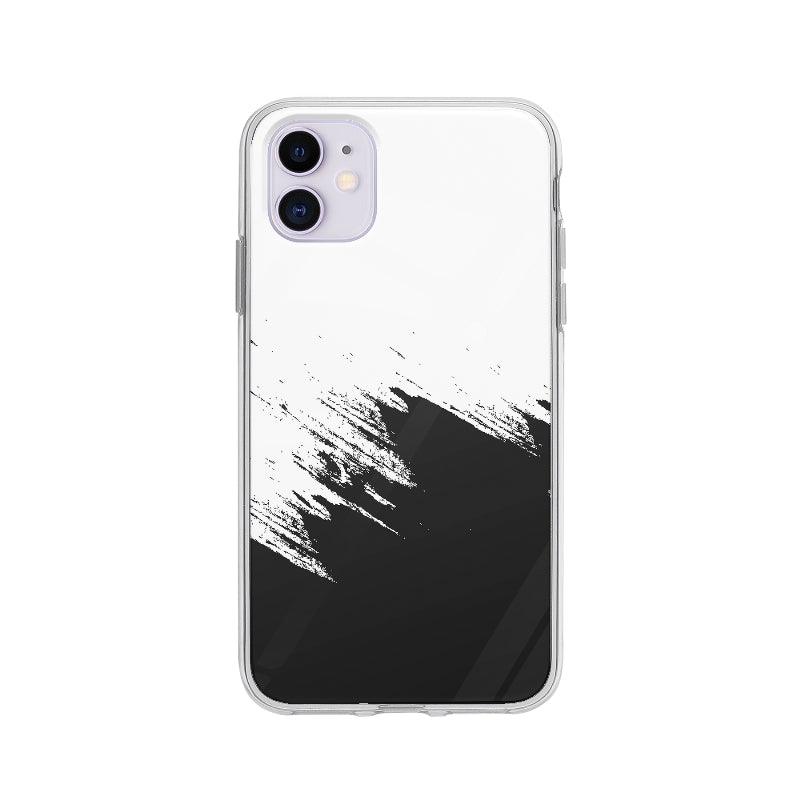 Coque Fond Grunge Noir Et Blanc pour iPhone 11 - Coque Wiqeo 10€-15€, Abstrait, Georges K, iPhone 11 Wiqeo, Déstockeur de Coques Pour iPhone