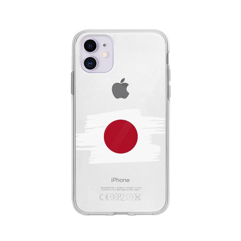 Coque Japon pour iPhone 11 - Coque Wiqeo 10€-15€, Brice N, Drapeau, iPhone 11, Japon, Pays Wiqeo, Déstockeur de Coques Pour iPhone