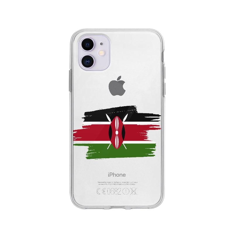 Coque Kenya pour iPhone 11 - Coque Wiqeo 10€-15€, Drapeau, iPhone 11, Kenya, Pays, Rachel B Wiqeo, Déstockeur de Coques Pour iPhone