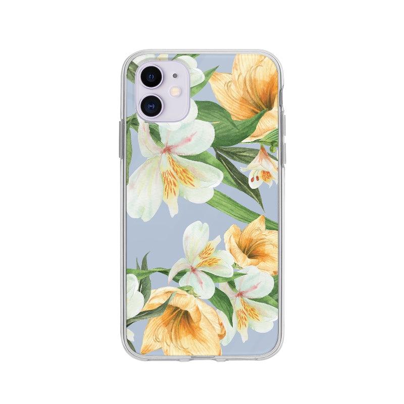 Coque Motif Botanique pour iPhone 11 - Coque Wiqeo 10€-15€, Fleur, Florent K, iPhone 11, Motif Wiqeo, Déstockeur de Coques Pour iPhone