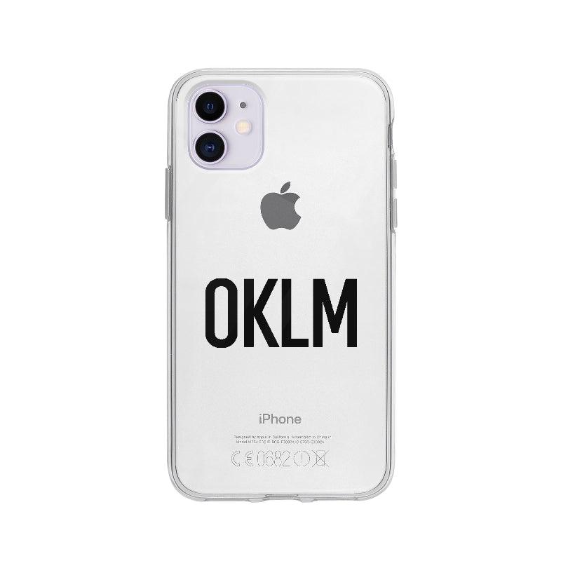 Coque Oklm Au Calme pour iPhone 11 - Coque Wiqeo 10€-15€, Cyprien R, Expression, Français, iPhone 11, Tempérament Wiqeo, Déstockeur de Coques Pour iPhone