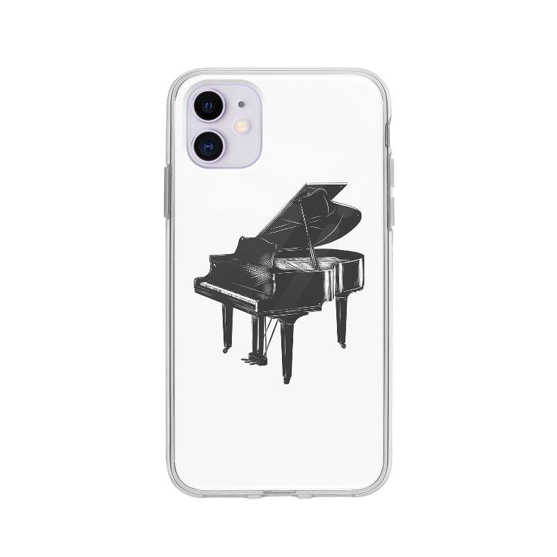 Coque Piano pour iPhone 11 - Coque Wiqeo 10€-15€, Illustration, iPhone 11, Lydie T Wiqeo, Déstockeur de Coques Pour iPhone