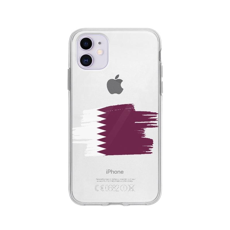 Coque Qatar pour iPhone 11 - Coque Wiqeo 10€-15€, Drapeau, iPhone 11, Pays, Qatar, Sylvie A Wiqeo, Déstockeur de Coques Pour iPhone