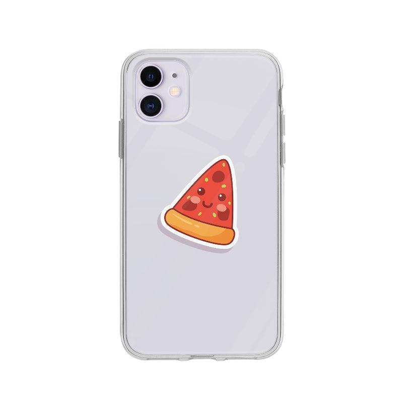Coque Sticker Pizza pour iPhone 11 - Coque Wiqeo 10€-15€, Gabriel N, Illustration, iPhone 11, Mignon, Nourriture Wiqeo, Déstockeur de Coques Pour iPhone