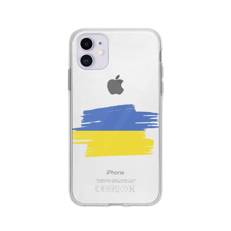 Coque Ukraine pour iPhone 11 - Coque Wiqeo 10€-15€, Drapeau, iPhone 11, Justine K, Pays, Ukraine Wiqeo, Déstockeur de Coques Pour iPhone