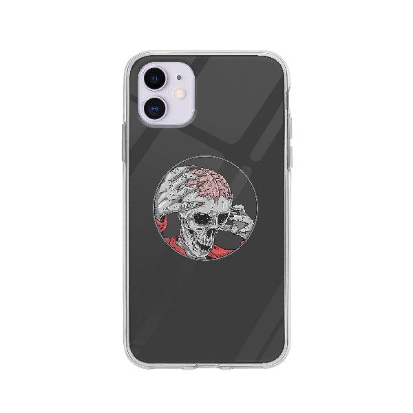 Coque Zombie Squelette pour iPhone 11 - Coque Wiqeo 10€-15€, Illustration, iPhone 11, Rachel B Wiqeo, Déstockeur de Coques Pour iPhone