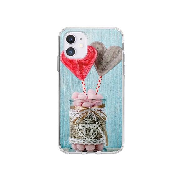 Coque Candy Coeurs pour iPhone 12 Max - Coque Wiqeo 10€-15€, Alais B, Candy, Coeurs, iPhone 12 Max Wiqeo, Déstockeur de Coques Pour iPhone