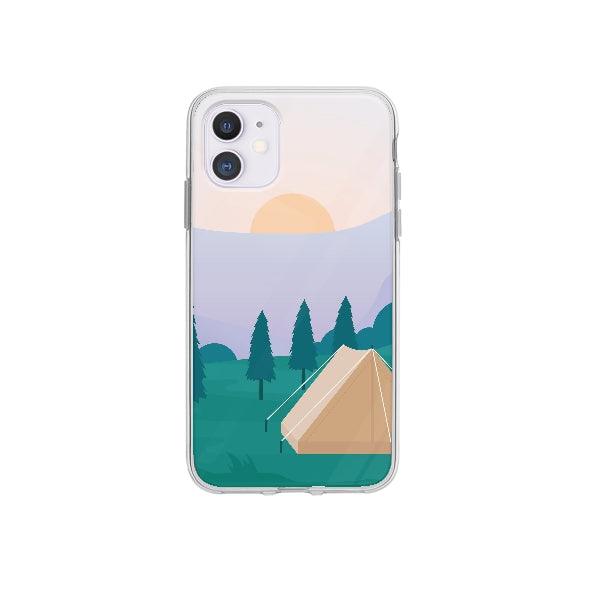 Coque Surface Camping pour iPhone 12 Max - Coque Wiqeo 10€-15€, Cyrille F, Illustration, iPhone 12 Max, Paysage Wiqeo, Déstockeur de Coques Pour iPhone