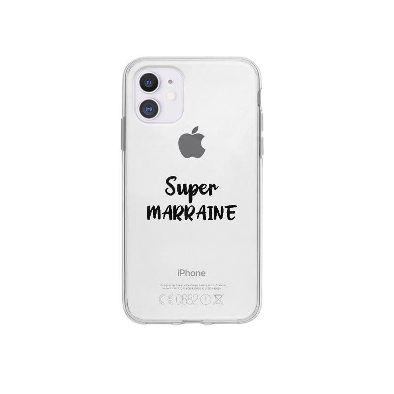Coque Super Marraine pour iPhone 12 Mini - Coque Wiqeo 10€-15€, Adele C, Amour, Expression, Fierté, Français, iPhone 12 Mini, Tempérament Wiqeo, Déstockeur de Coques Pour iPhone