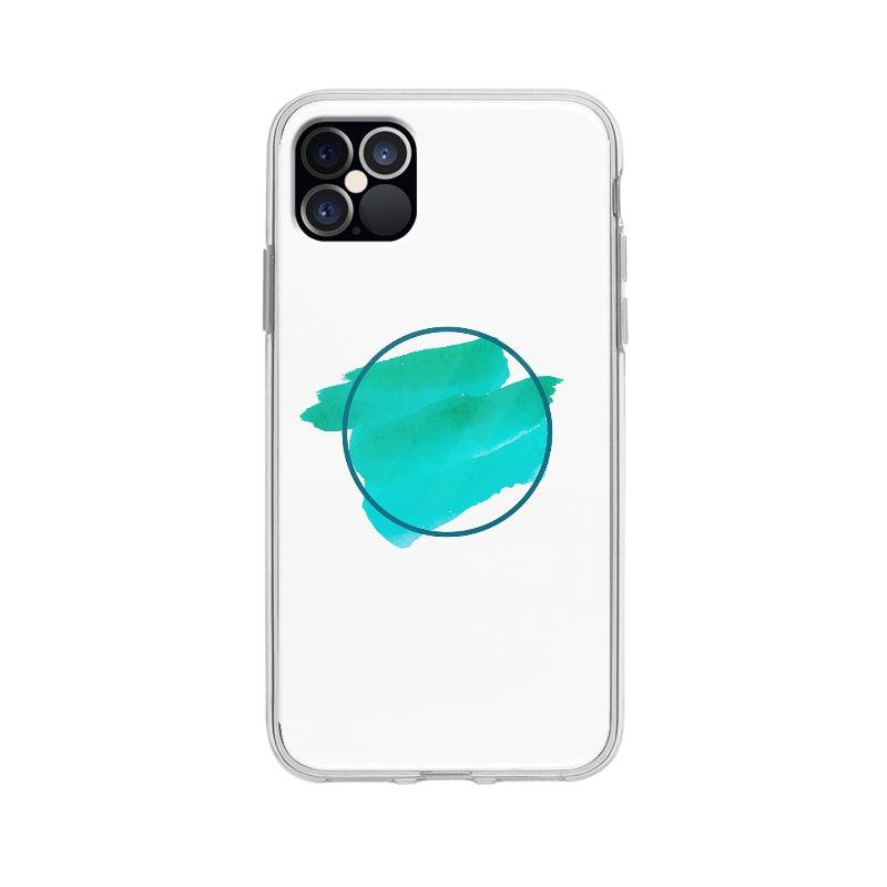 Coque Aquarelle Verte pour iPhone 12 Pro Max - Coque Wiqeo 10€-15€, Abstrait, iPhone 12 Pro Max, Lydie T Wiqeo, Déstockeur de Coques Pour iPhone