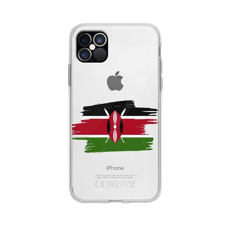 Coque Kenya pour iPhone 12 Pro Max - Coque Wiqeo 10€-15€, Drapeau, iPhone 12 Pro Max, Kenya, Pays, Rachel B Wiqeo, Déstockeur de Coques Pour iPhone