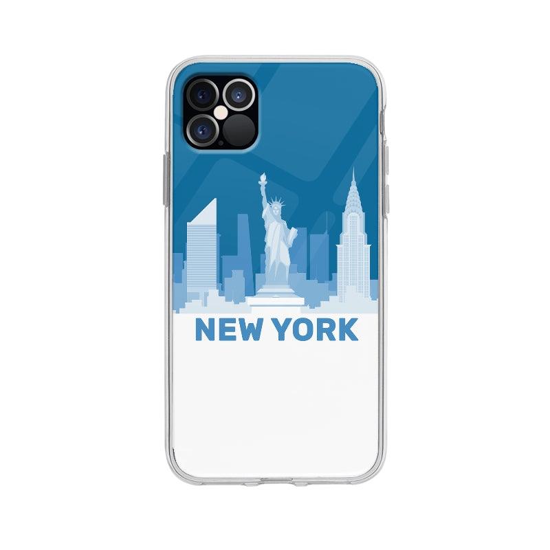 Coque New York pour iPhone 12 Pro Max - Coque Wiqeo 10€-15€, Illustration, iPhone 12 Pro Max, Laure R, Paysage, Voyage Wiqeo, Déstockeur de Coques Pour iPhone