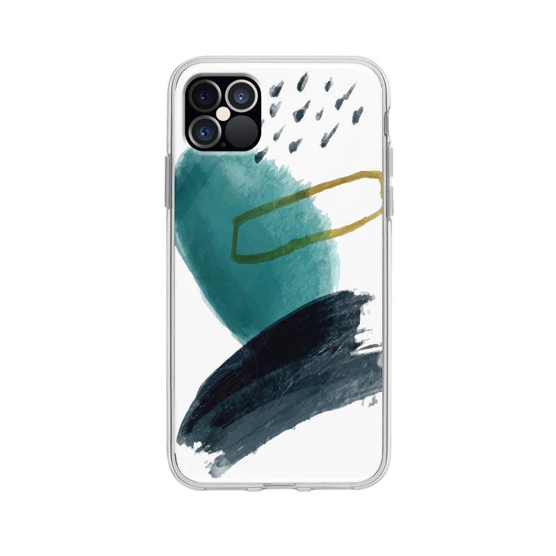 Coque Peinture Aquarelle Abstraite pour iPhone 12 Pro Max - Coque Wiqeo 10€-15€, Abstrait, iPhone 12 Pro Max, Megane N Wiqeo, Déstockeur de Coques Pour iPhone
