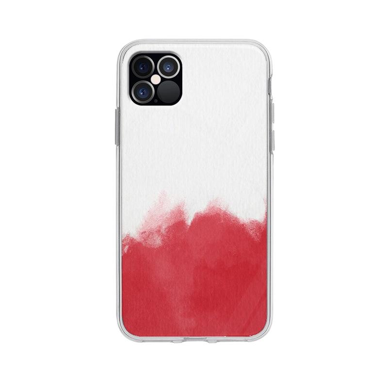 Coque Peinture Rouge pour iPhone 12 Pro Max - Coque Wiqeo 10€-15€, Abstrait, Cyrille F, iPhone 12 Pro Max Wiqeo, Déstockeur de Coques Pour iPhone