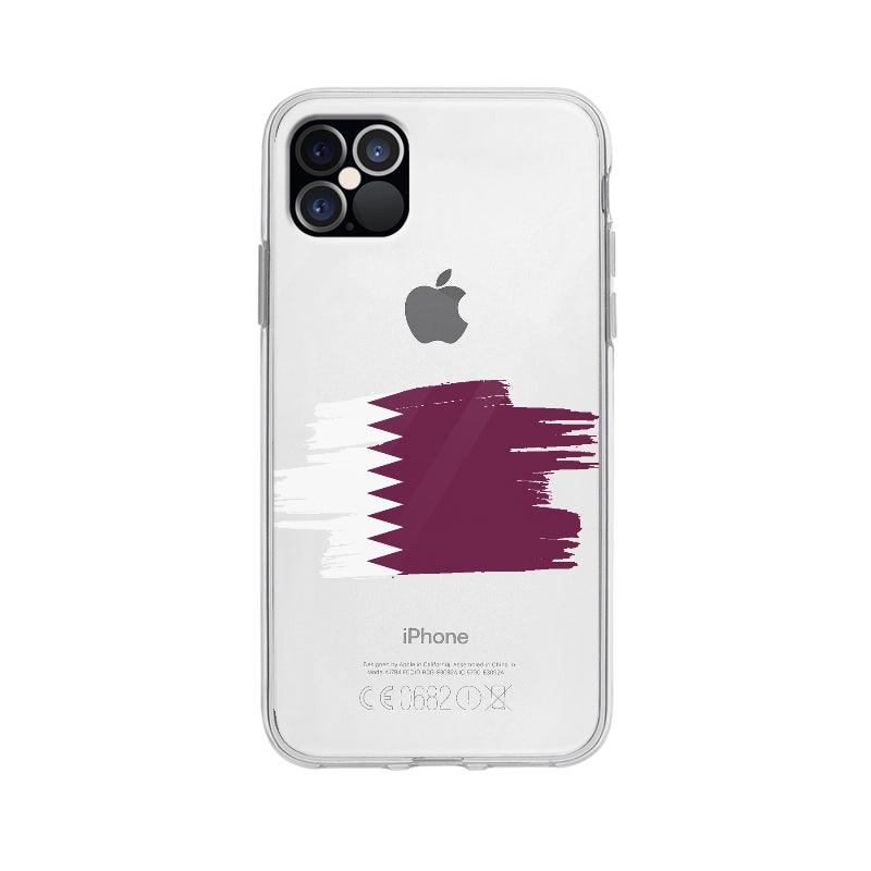 Coque Qatar pour iPhone 12 Pro Max - Coque Wiqeo 10€-15€, Drapeau, iPhone 12 Pro Max, Pays, Qatar, Sylvie A Wiqeo, Déstockeur de Coques Pour iPhone