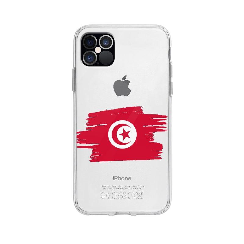 Coque Tunisie pour iPhone 12 Pro Max - Coque Wiqeo 10€-15€, Drapeau, iPhone 12 Pro Max, Julie M, Pays, Tunisie Wiqeo, Déstockeur de Coques Pour iPhone