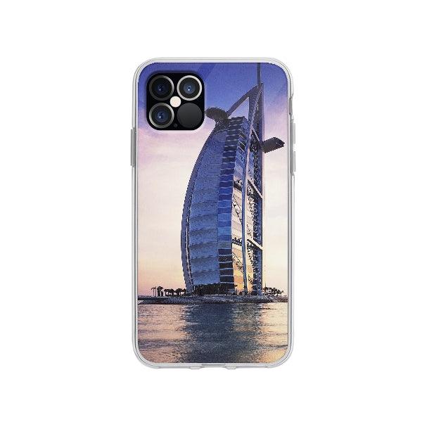 Coque Burj Al Arab Dubai pour iPhone 12 Pro - Transparent