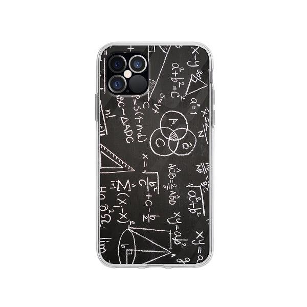 Coque Equations Mathématiques pour iPhone 12 Pro - Coque Wiqeo 10€-15€, Fabrice M, iPhone 12 Pro, Motif Wiqeo, Déstockeur de Coques Pour iPhone