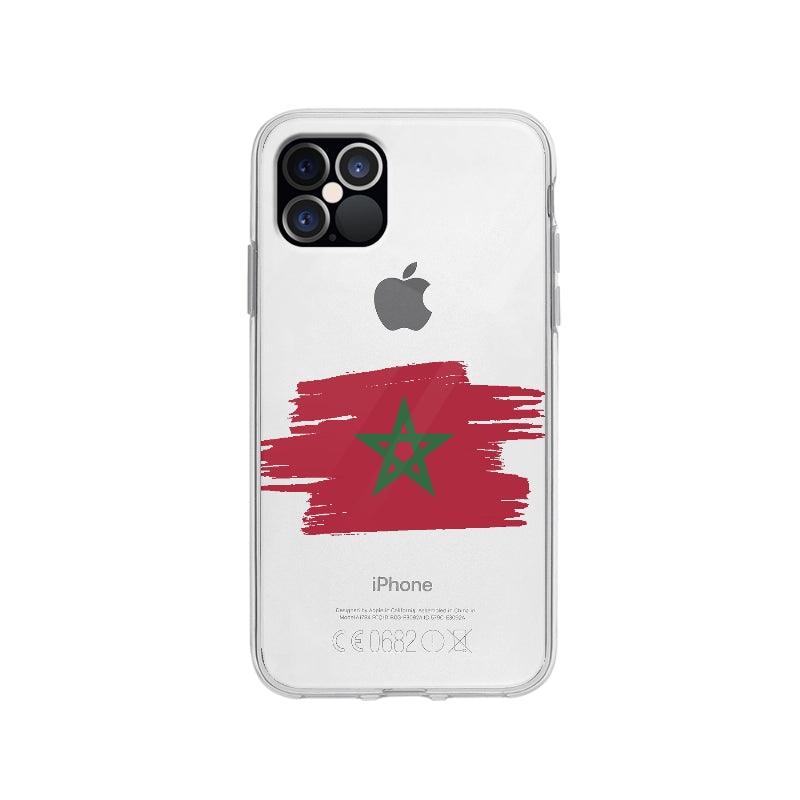 Coque Maroc pour iPhone 12 Pro - Coque Wiqeo 10€-15€, Drapeau, Giselle D, iPhone 12 Pro, Maroc, Pays Wiqeo, Déstockeur de Coques Pour iPhone