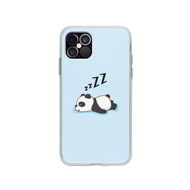 Coque Panda Endormi pour iPhone 12 Pro - Coque Wiqeo 10€-15€, Animaux, Bastien M, Illustration, iPhone 12 Pro, Mignon Wiqeo, Déstockeur de Coques Pour iPhone
