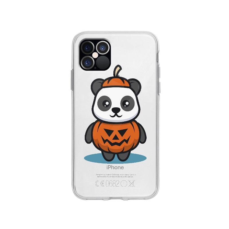 Coque Panda Tête De Citrouille Halloween pour iPhone 12 Pro - Coque Wiqeo 10€-15€, Citrouille, Fabien R, Halloween, iPhone 12 Pro, Panda Wiqeo, Déstockeur de Coques Pour iPhone