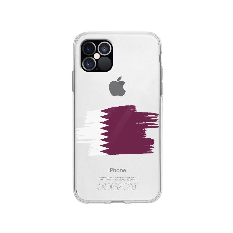 Coque Qatar pour iPhone 12 Pro - Coque Wiqeo 10€-15€, Drapeau, iPhone 12 Pro, Pays, Qatar, Sylvie A Wiqeo, Déstockeur de Coques Pour iPhone